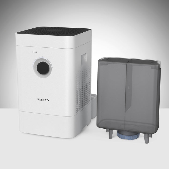 Hybrid 3 In 1 Humidifier and Air Purifier w/Additional Water Tank & App (Used) - VMInnovations
