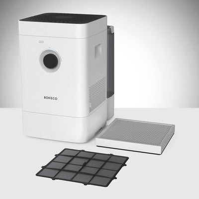 BONECO Hybrid 3 In 1 Humidifier/Air Purifier w/l Water Tank & App (Open Box)
