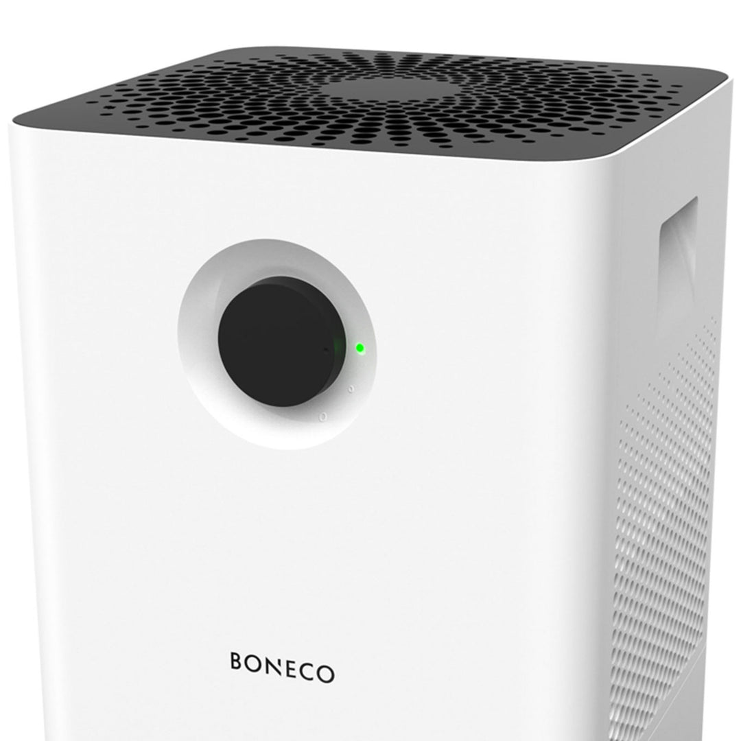 BONECO W200 2 In 1 Quiet Humidifier Air Washer with Auto Shut Off, White (Used)