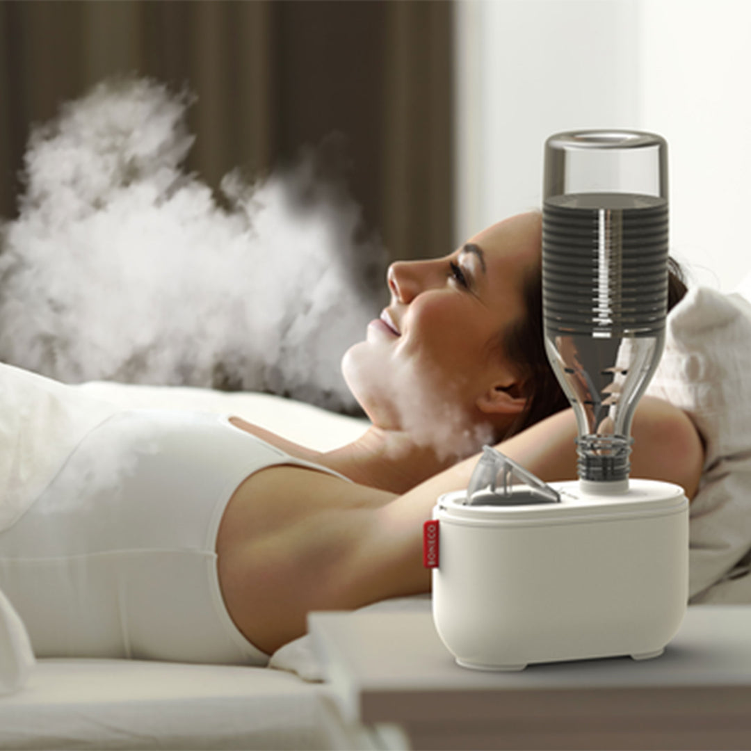 Boneco Hotel Room Travel Humidifier w/ 2 Output Levels and Travel Bag (Used) - VMInnovations
