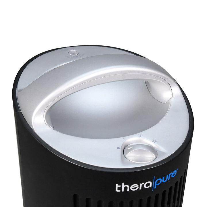 ENVION Therapure Tower UV-C 4 Stage Air Purifier with 3 Fan Speeds, Black (Used)
