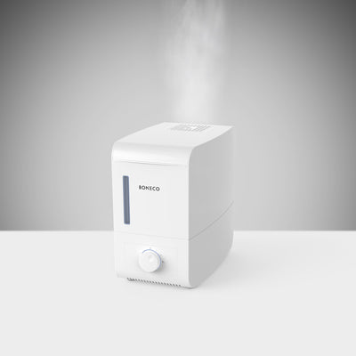 BONECO S200 Large Room Steam Humidifier with Hand Warm Mist and Analog Display