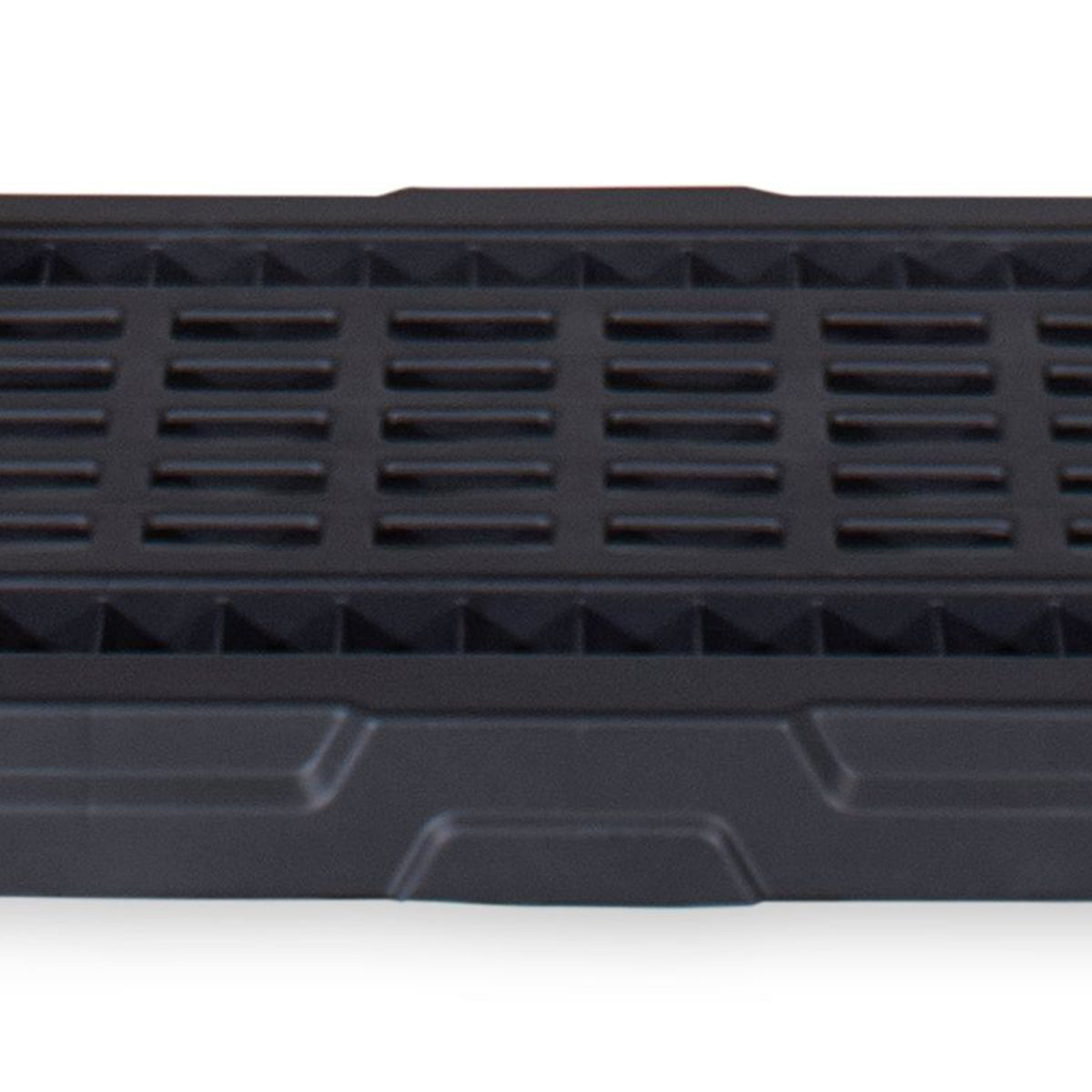 TOUGH BOX 5 Tier Plastic Indoor and Outdoor Ventilated Shelf Storage Unit, Black - VMInnovations