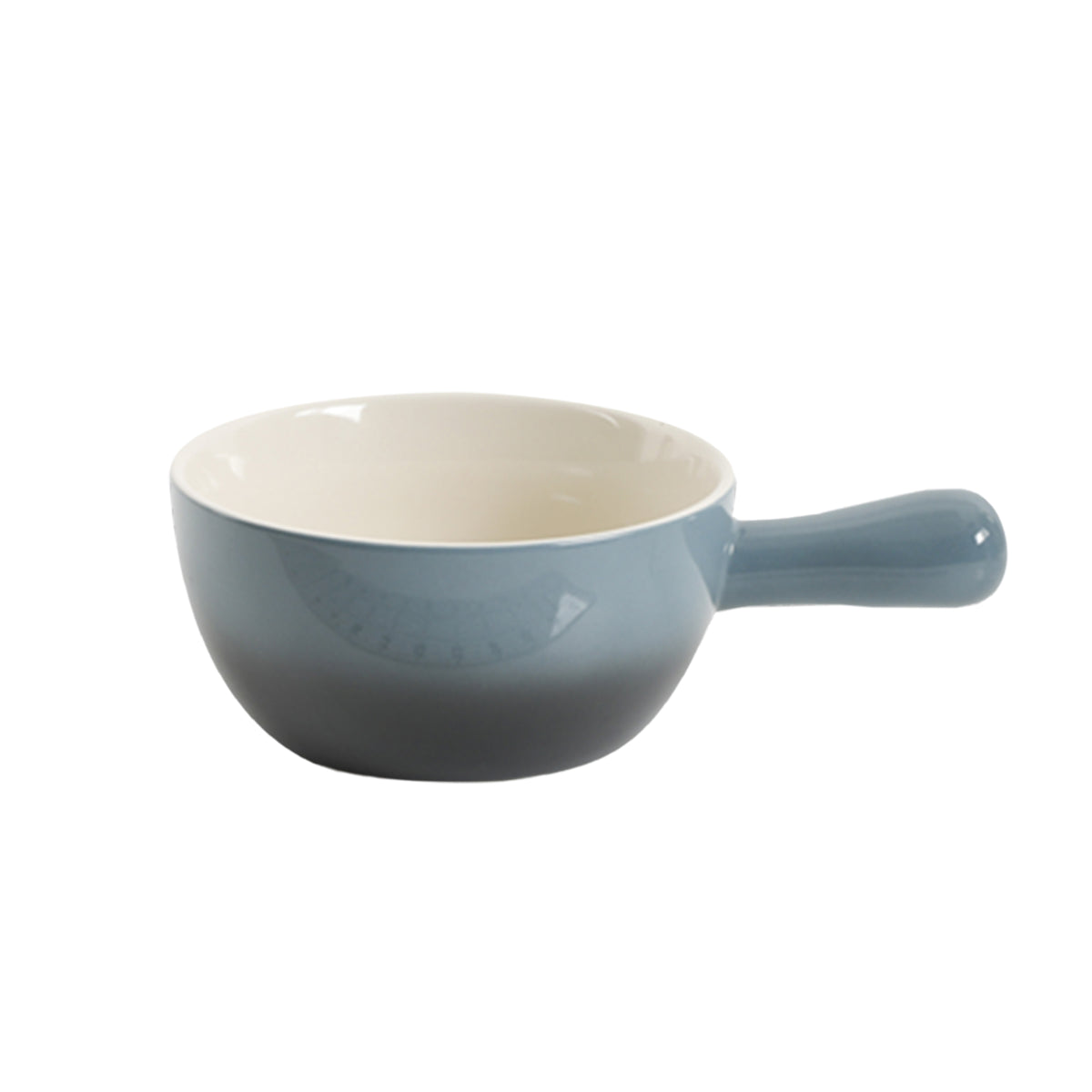Crock-Pot 7 Qt Dutch Oven, Gray, with 22 Oz Stoneware Soup Bowls, Gray (2-Pack)