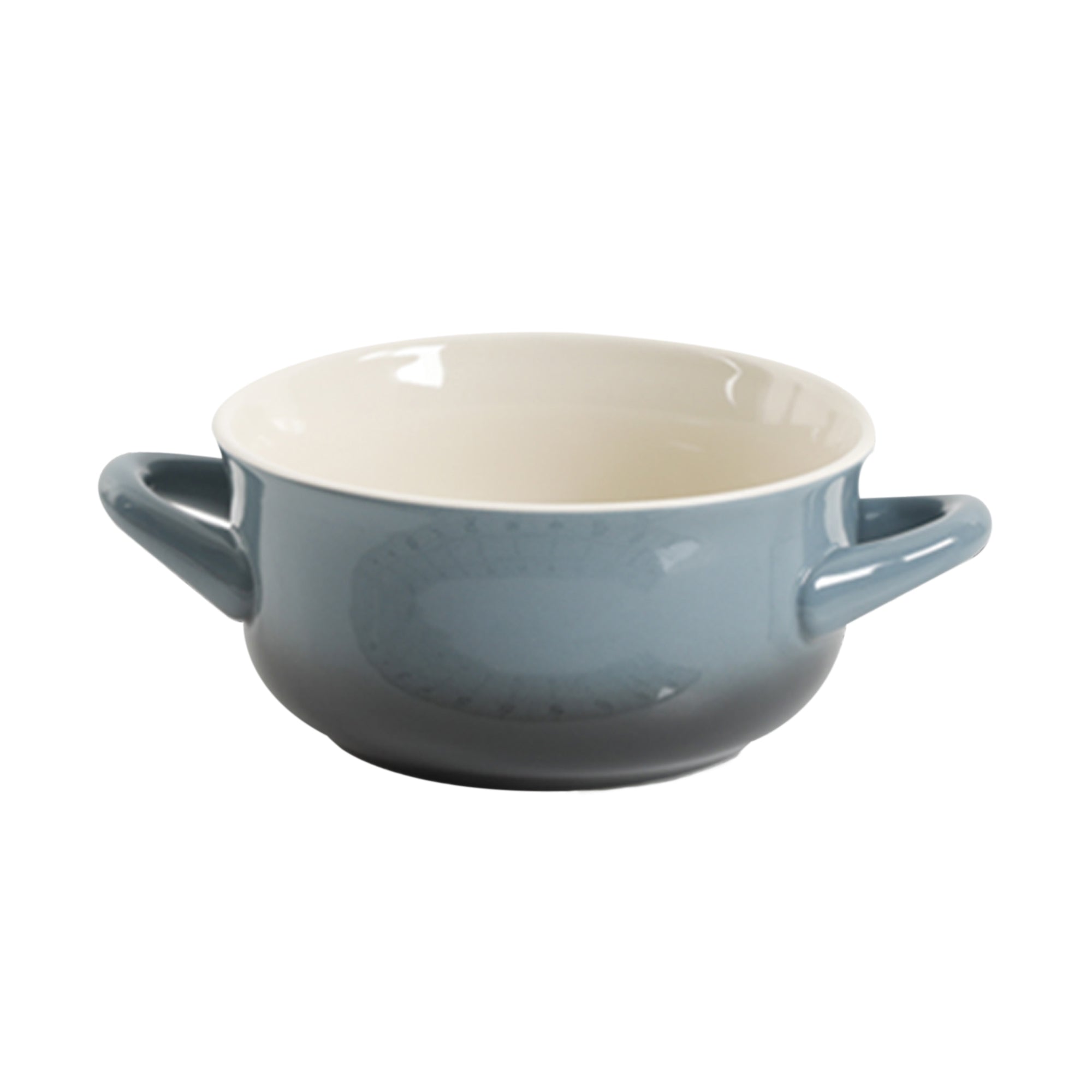 Crock-Pot 7qt Dutch Oven, Slate Gray w/ Gibson CrockPot 30oz Bowl, Gray (2-Pack) - VMInnovations