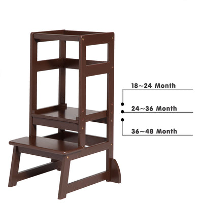 SDADI LT05E Mother's Helper Adjustable Height Kids Kitchen Step Stool (Used)