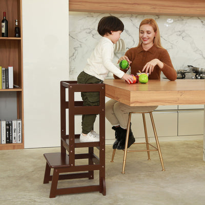 SDADI LT05E Mother's Helper Adjustable Height Kids Kitchen Step Stool (Open Box)