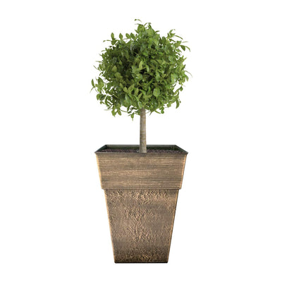 The HC Companies Avino 16 In Planter Pot with Wakefield 1 LB Soil Conditioner
