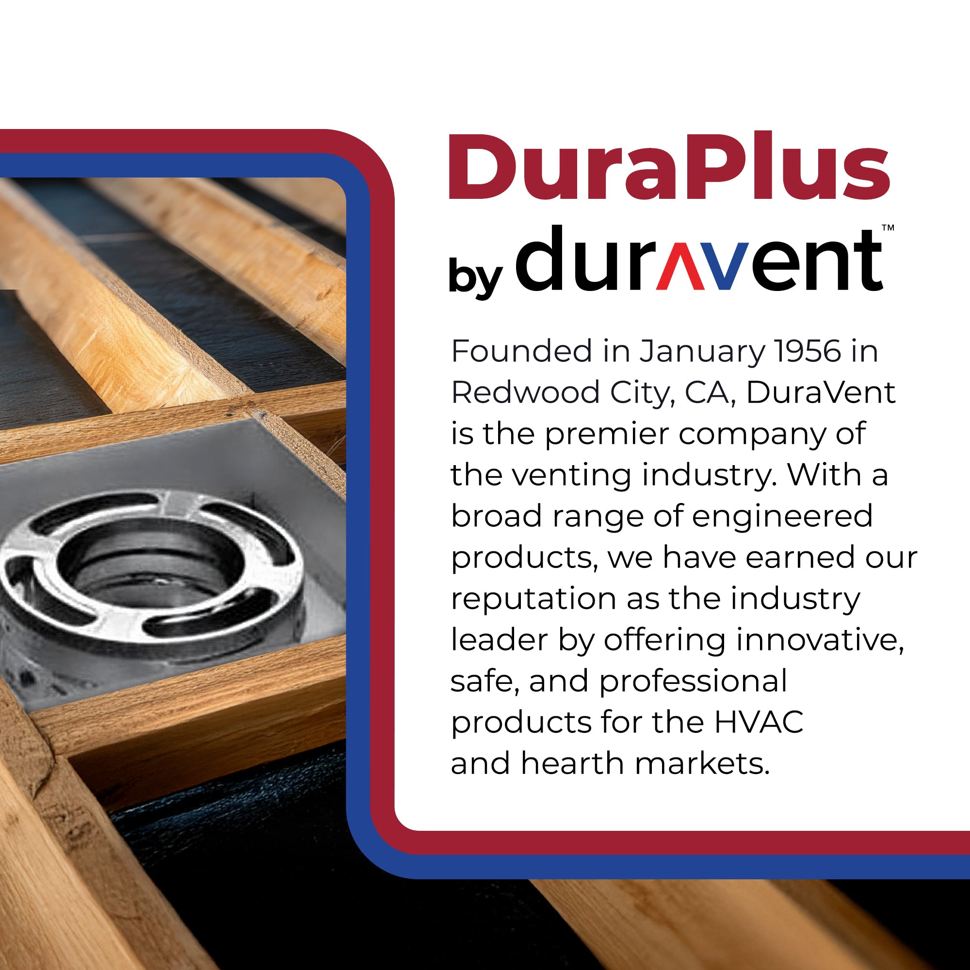 Simpson DuraVent Triple Wall Flat Ceiling Support Box for Wood Stoves(Open Box)