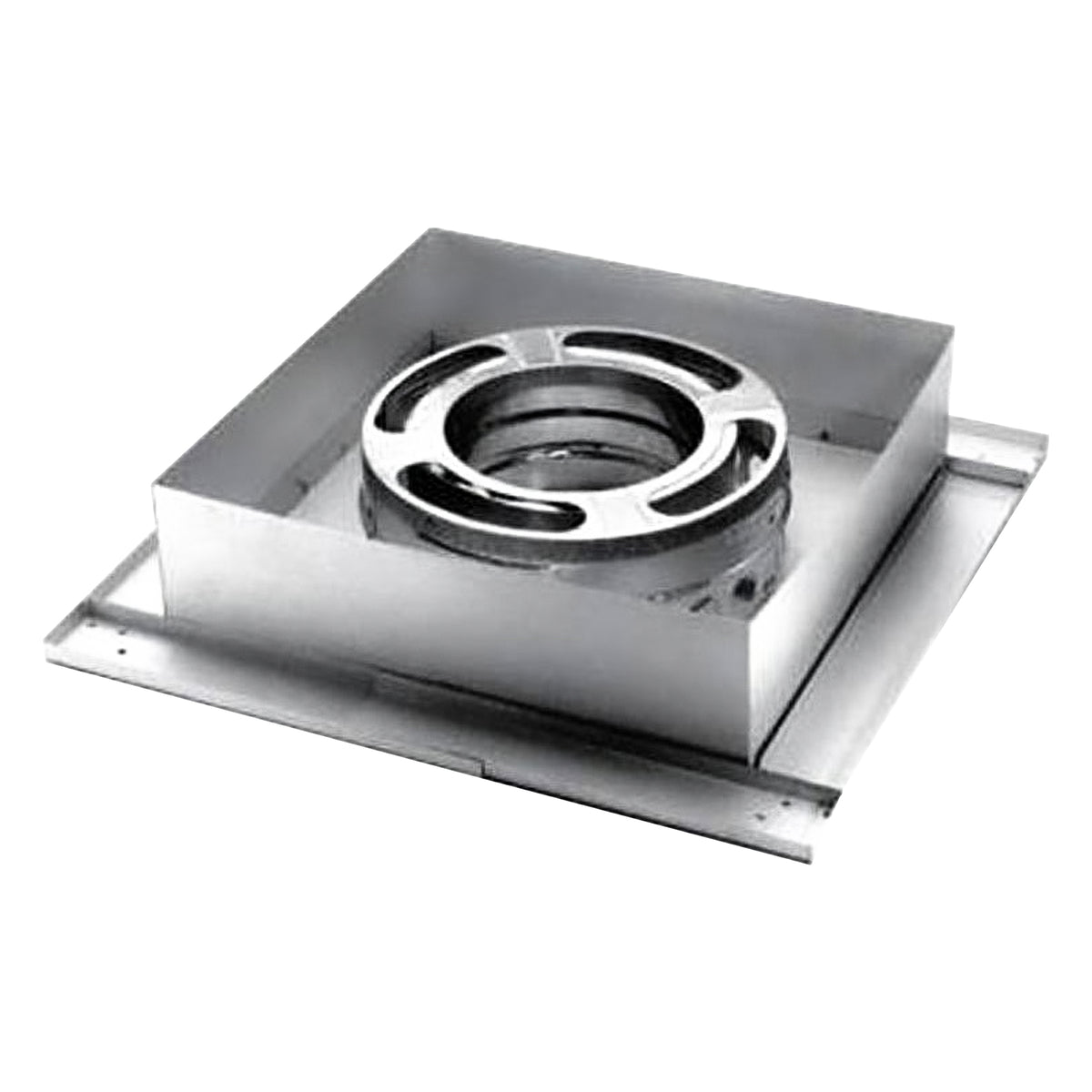 Simpson DuraVent Triple Wall Flat Ceiling Support Box for Wood Stoves (Used)