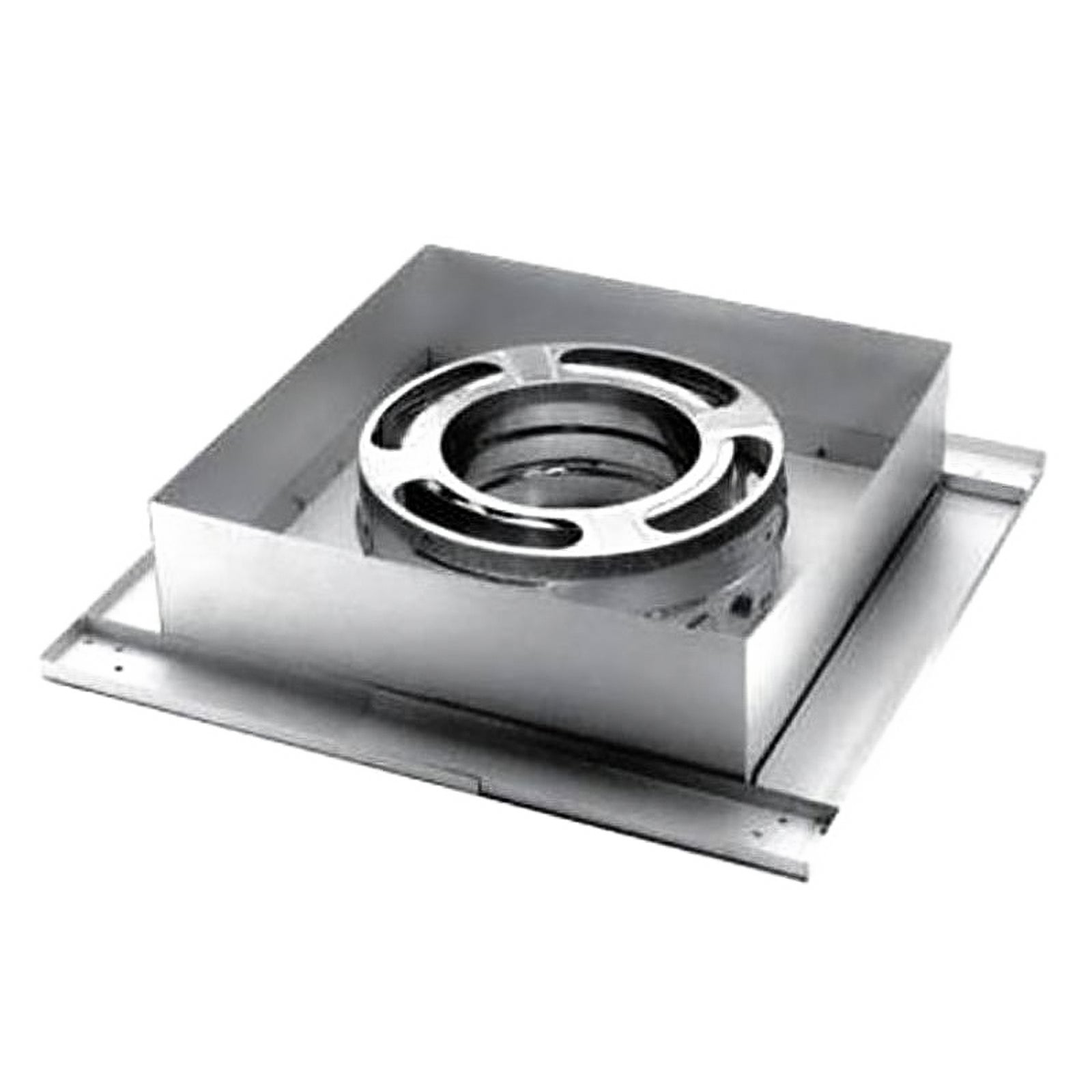 Simpson DuraVent Triple Wall Flat Ceiling Support Box for Wood Stoves (Used) - VMInnovations