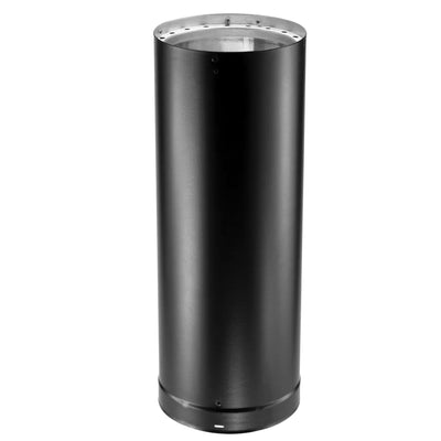 DuraVent 8DVL-48 DVL Galvanized Steel Double Wall Stove Pipe, 8 x 48 Inch (Used) - VMInnovations
