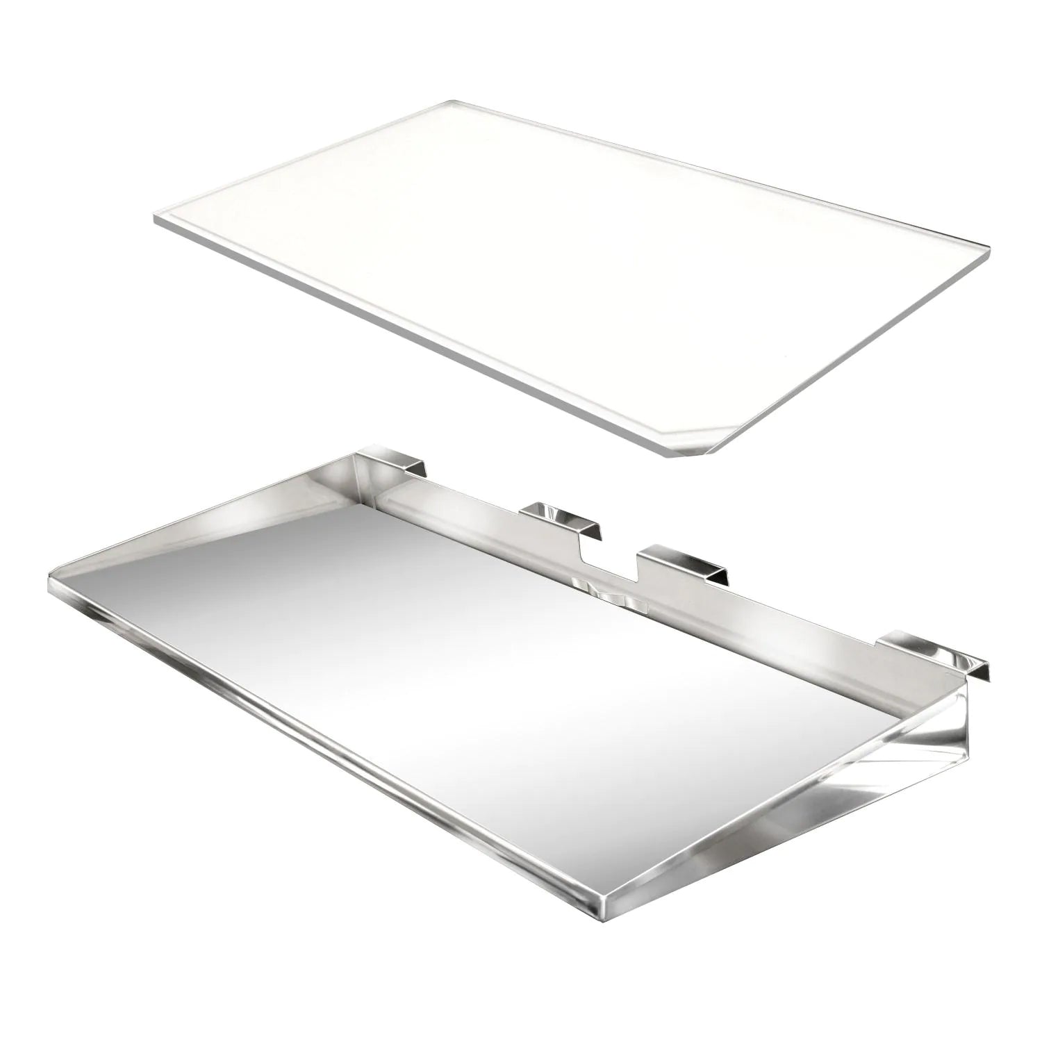 Magma Product Stainless Steel Detachable Serving Shelf & Cutting Board(Open Box)