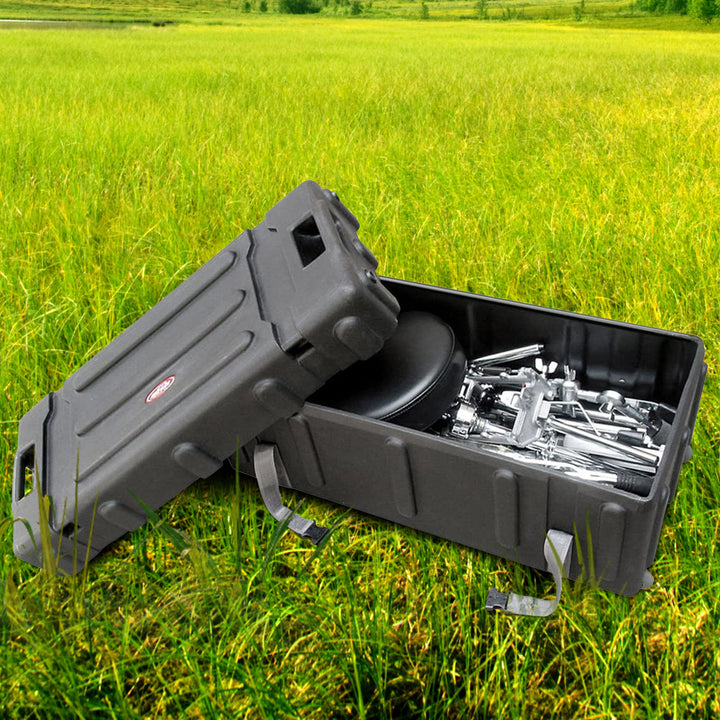 SKB Plastic Mid Sized Drum Hardware Case with Handle and Wheels (Used)