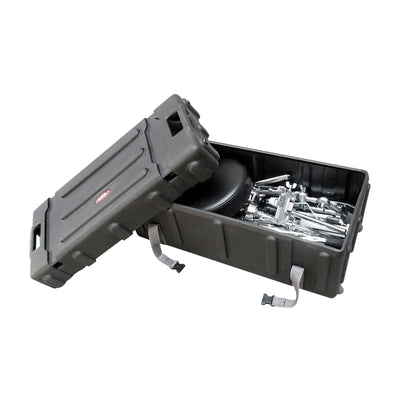SKB Plastic Mid Sized Drum Hardware Case with Handle and Wheels (Open Box)