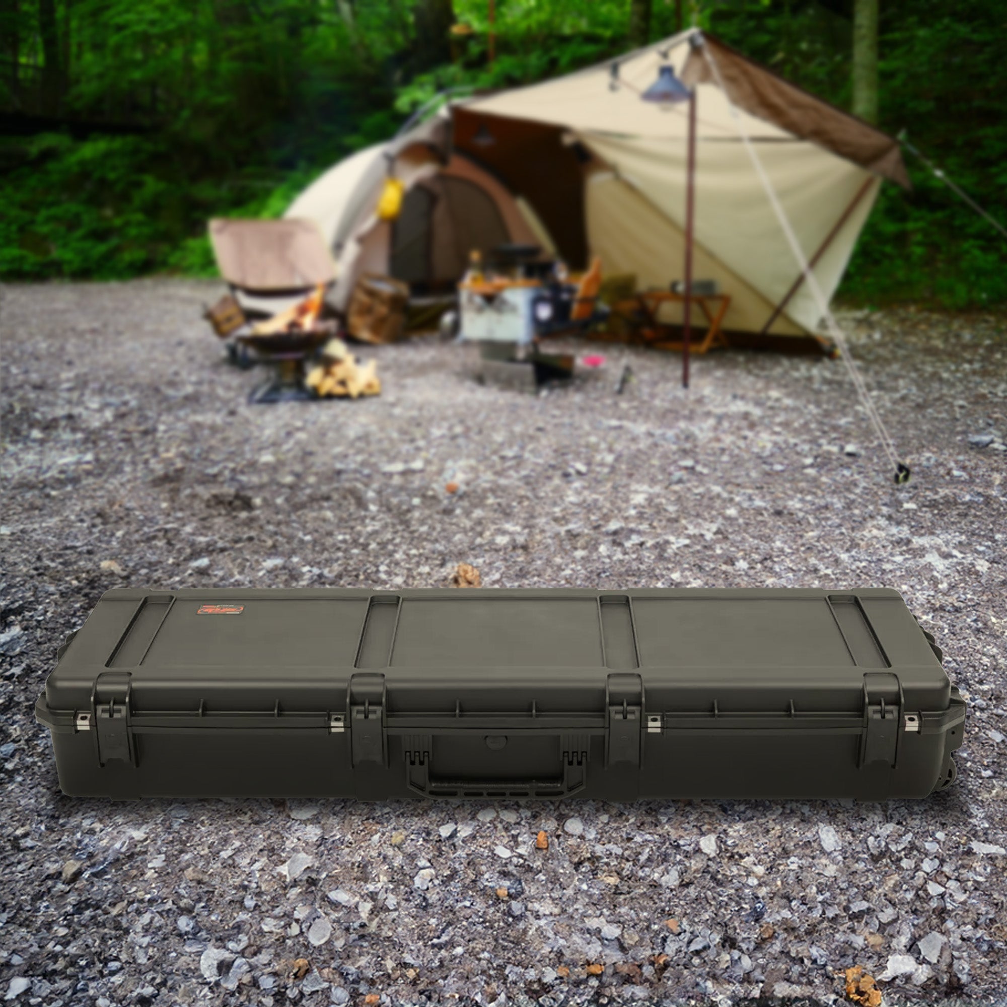 SKB iSeries 60In Waterproof Utility Protective Case with Wheels, Black(Open Box) - VMInnovations