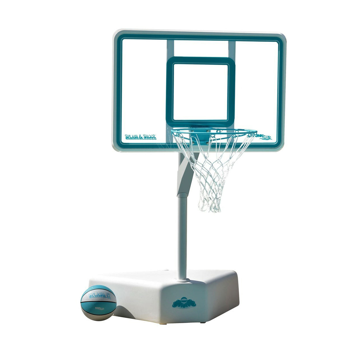 Dunn-Rite Splash & Shoot Basketball Hoop & ProVolly Swimming Pool Volleyball Set