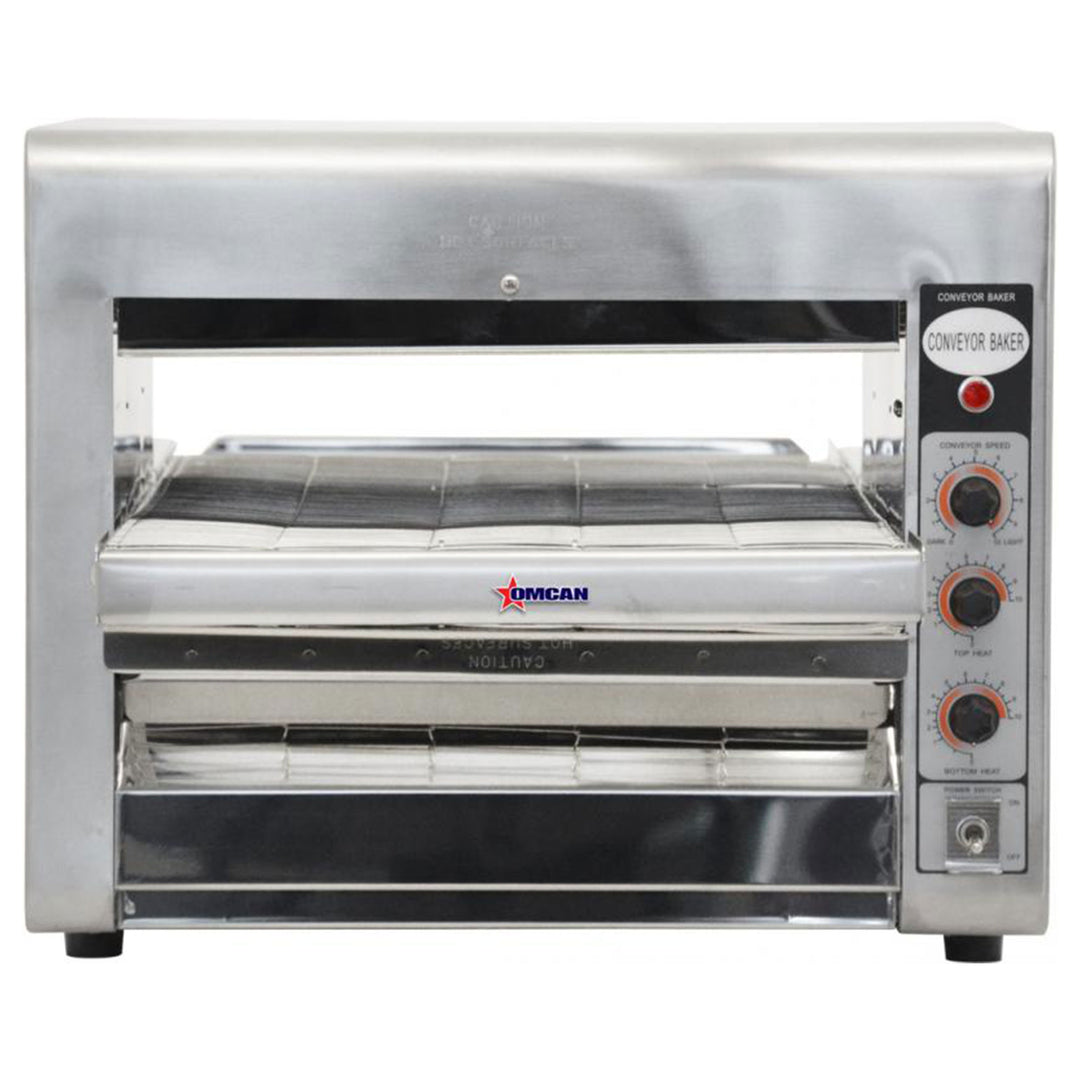 Omcan 11387 14 Inch Conveyor Belt Stainless Steel Baking Toaster Oven(For Parts)