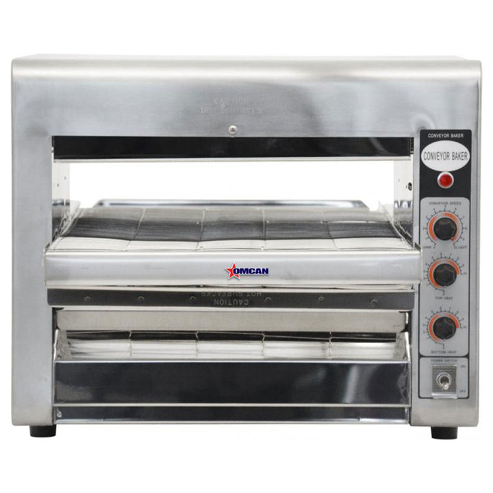 Omcan 11387 14 Inch Conveyor Belt Stainless Steel Baking Toaster Oven(For Parts)