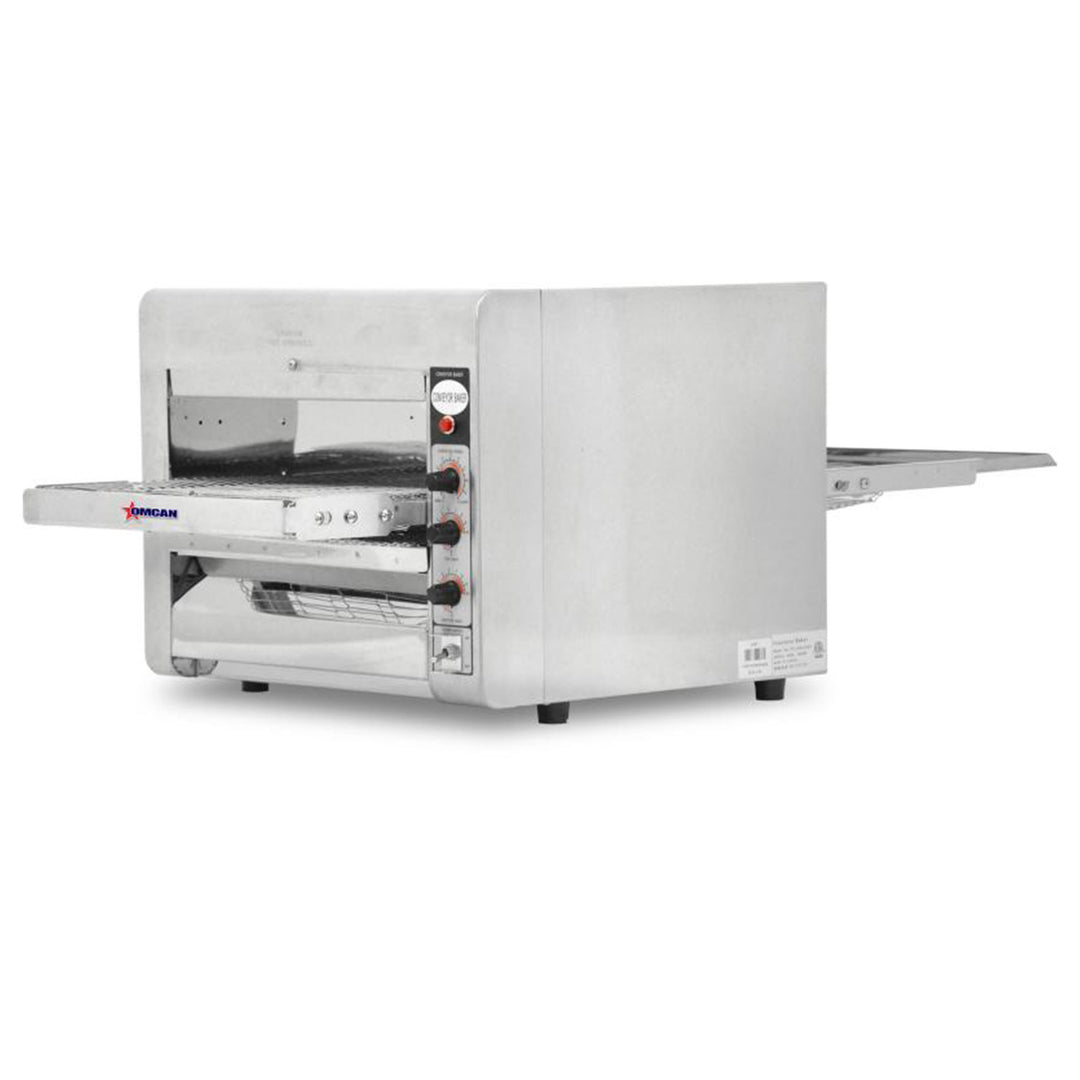 Omcan 11387 14 Inch Conveyor Belt Stainless Steel Baking Toaster Oven(For Parts)
