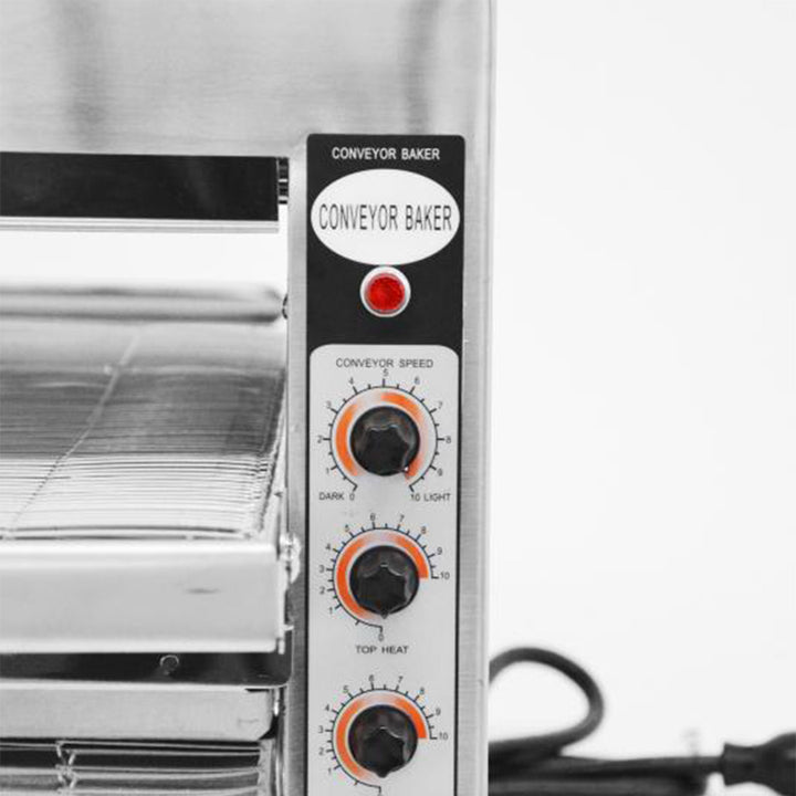 Omcan 11387 14 Inch Conveyor Belt Stainless Steel Baking Toaster Oven(For Parts)