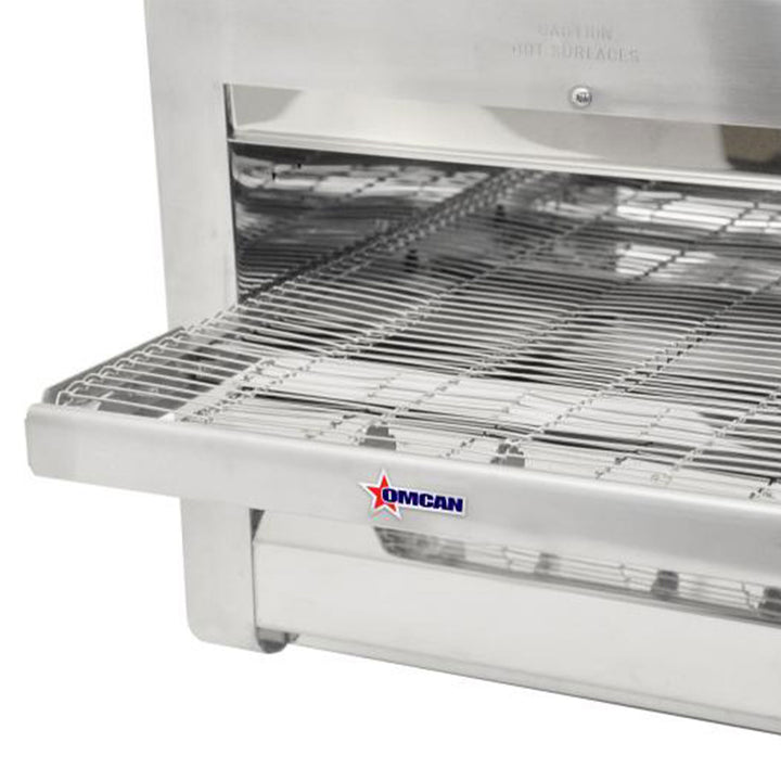 Omcan 11387 14 Inch Conveyor Belt Stainless Steel Baking Toaster Oven(For Parts)