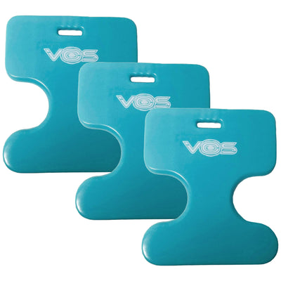Vos Oasis Water Saddle Pool Float Seat for Adults & Kids, Barrier Blue (3 Pack)