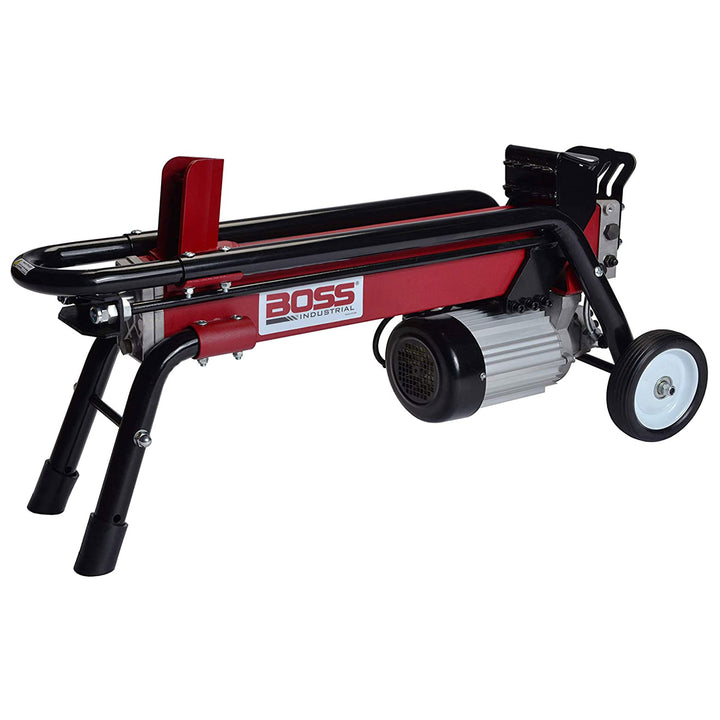 Boss Industrial 7 Ton Lightweight Portable Hydraulic Electric Home Log Splitter