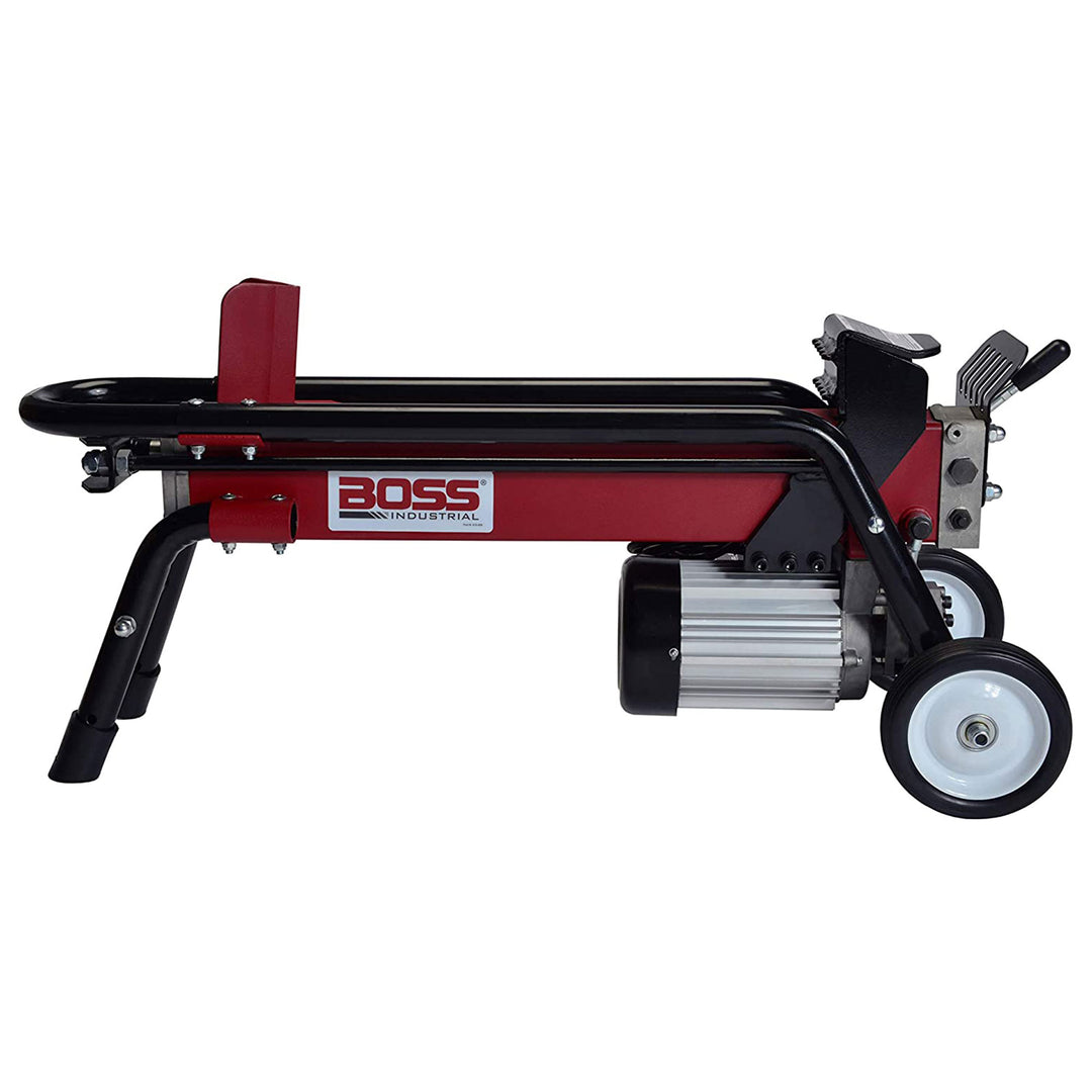 Boss Industrial 7 Ton Lightweight Portable Hydraulic Electric Home Log Splitter