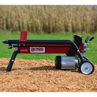 Boss Industrial 7 Ton Portable Hydraulic Electric Home Log Splitter (Used)