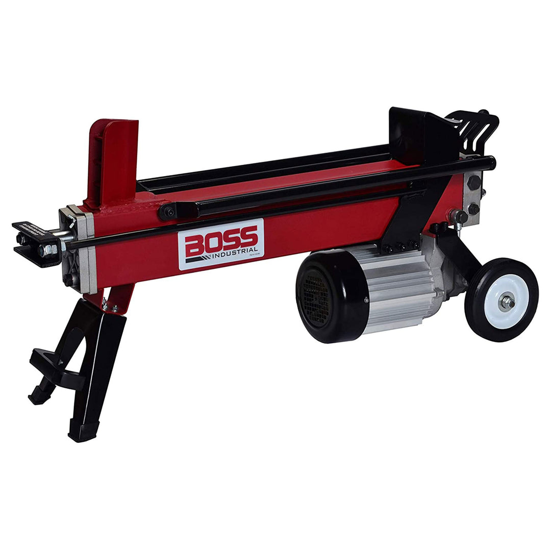 Boss Industrial 5 Ton Portable Hydraulic Electric Home Log Splitter (Used)