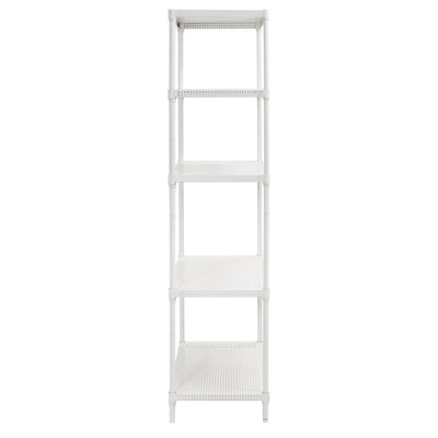 Muscle Rack 71 Inch Tall 5 Tier Perforated Steel Shelving Storage Unit (Used)