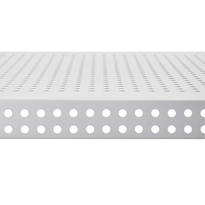 Muscle Rack 71 Inch Tall 5 Tier Perforated Steel Shelving Storage Unit(Open Box)