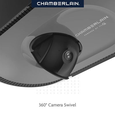 CHAMBERLAIN B6753T Garage Door Opener w/ LED Light and Camera (For Parts)