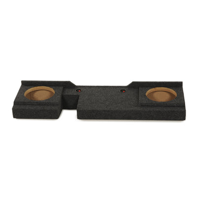 QPower 2004 Underseat Downfire 2 Hole 10in Subwoofer Box for Ford F150(Open Box)