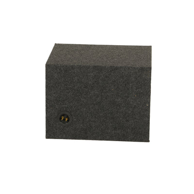 QPower 10" Heavy-Duty Single Vented Vehicle Subwoofer Enclosure Box (Open Box)