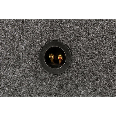 QPower 12" Heavy-Duty Single Sealed Vehicle Subwoofer Enclosure Woofer Box, Gray - VMInnovations