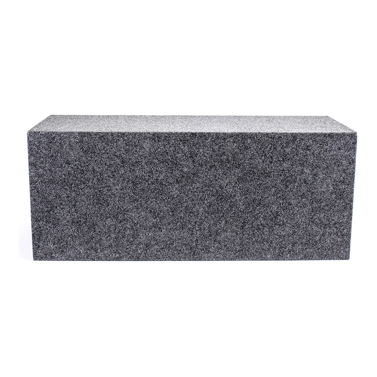 QPower 12" Heavy-Duty Sealed Vehicle Subwoofer Enclosure Woofer Box (Open Box) - VMInnovations