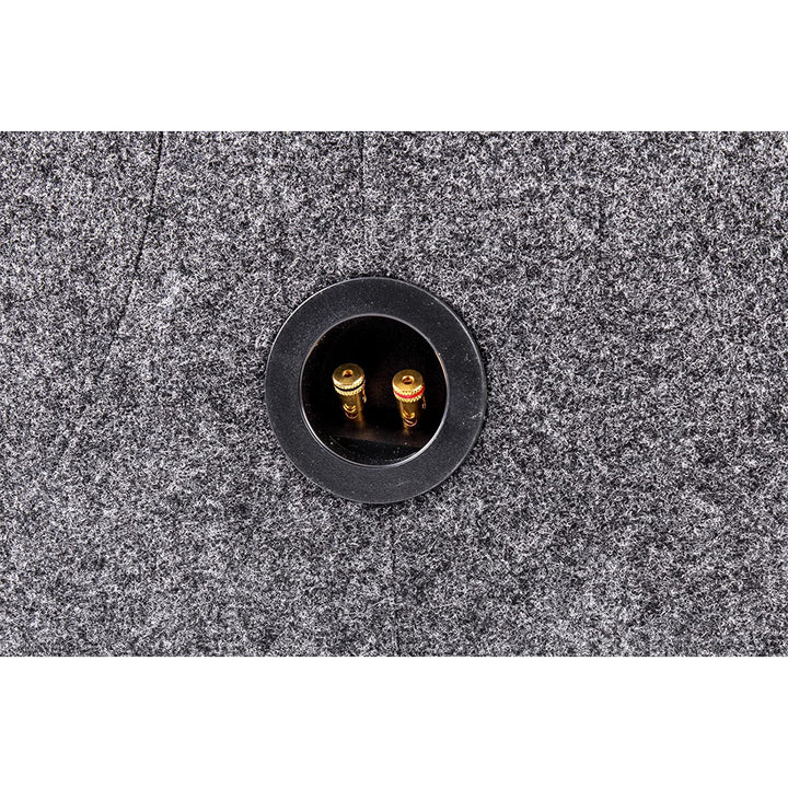 QPower 15" Heavy-Duty Dual Sealed Vehicle Subwoofer Enclosure Woofer Box, Gray