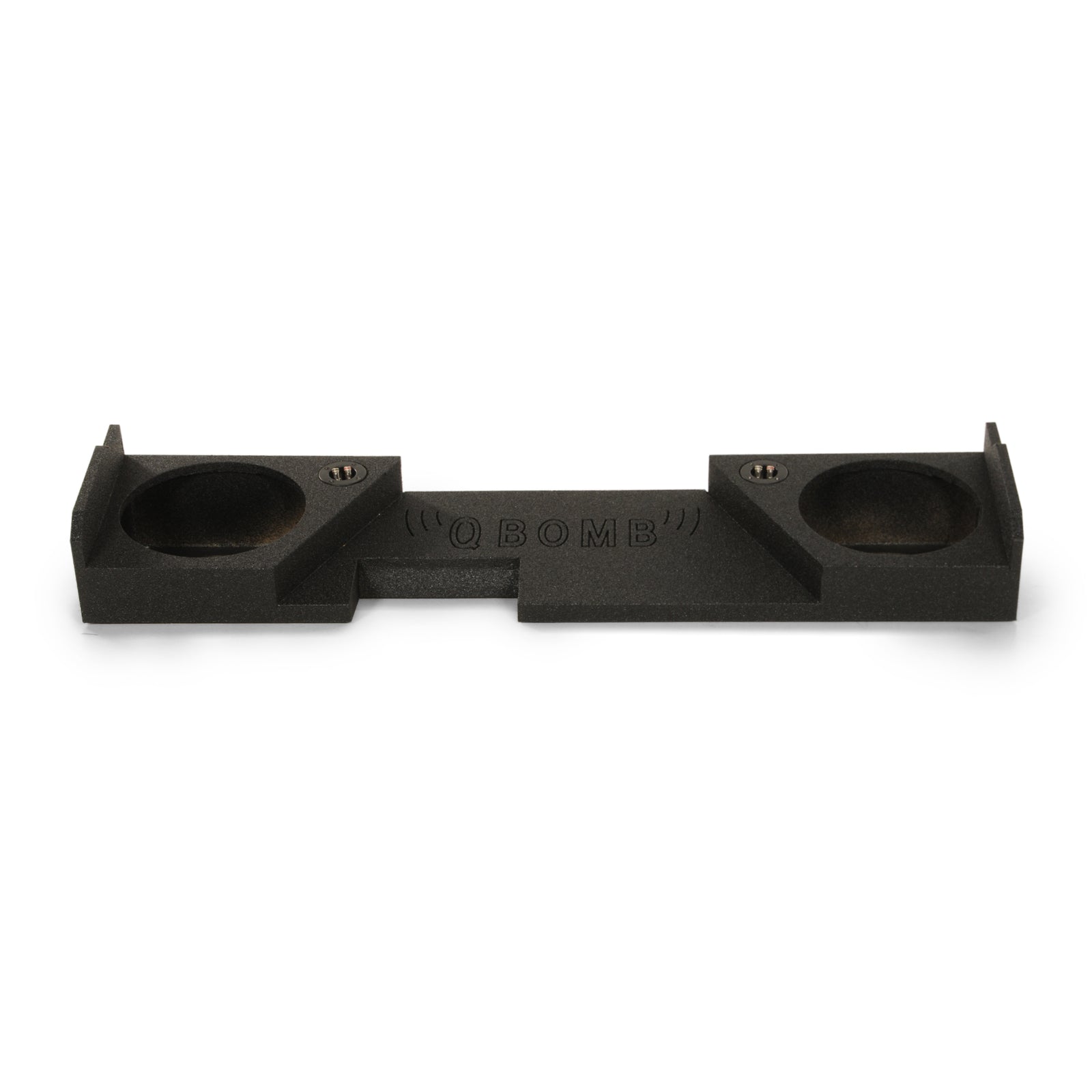 QPower 2014 DCAB Underseat Downfire Dual 10 In Sealed Subwoofer Cabinet (Used) - VMInnovations