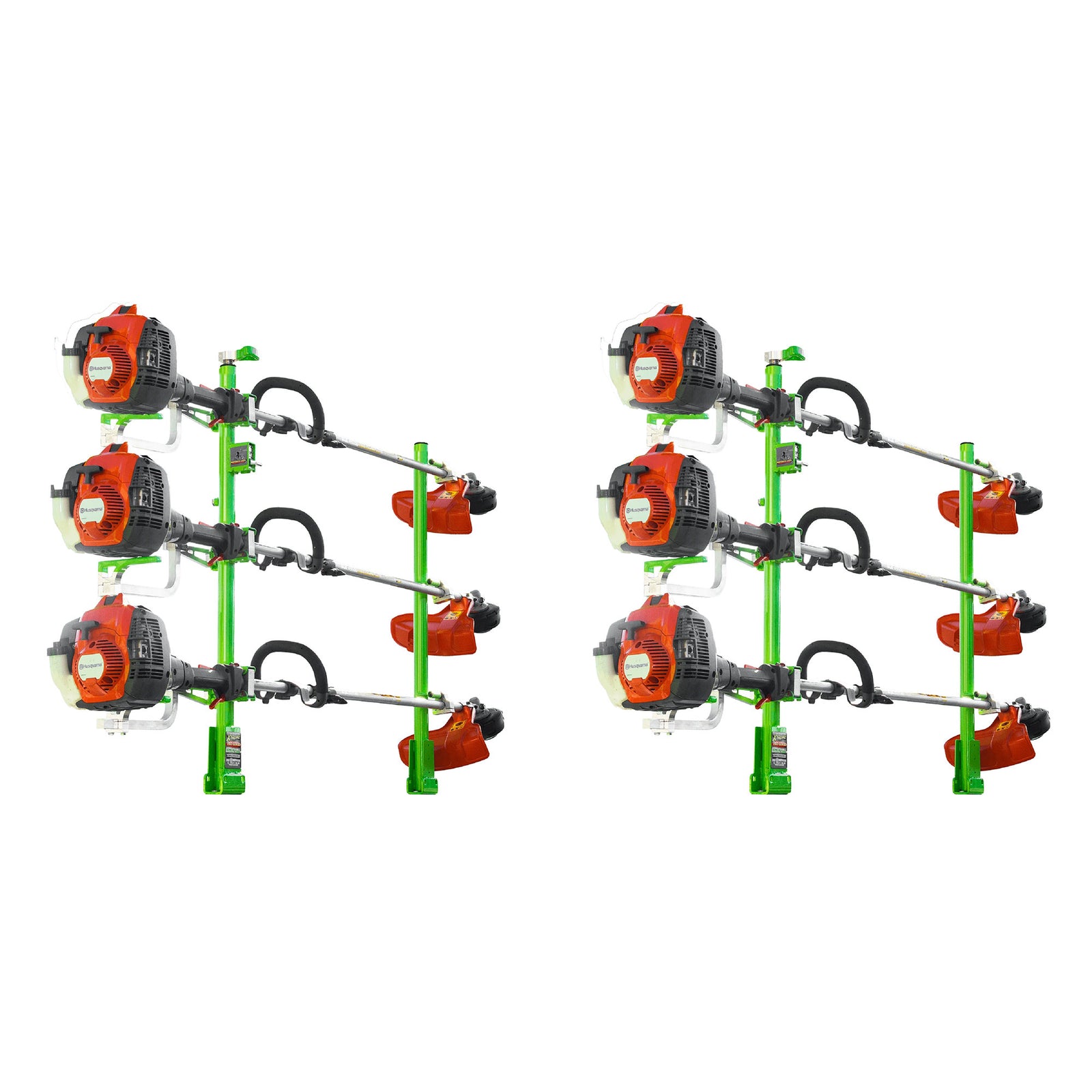 Green Touch Industries Xtreme Pro Series 3 Position Line Trimmer Rack (2 Pack) - VMInnovations