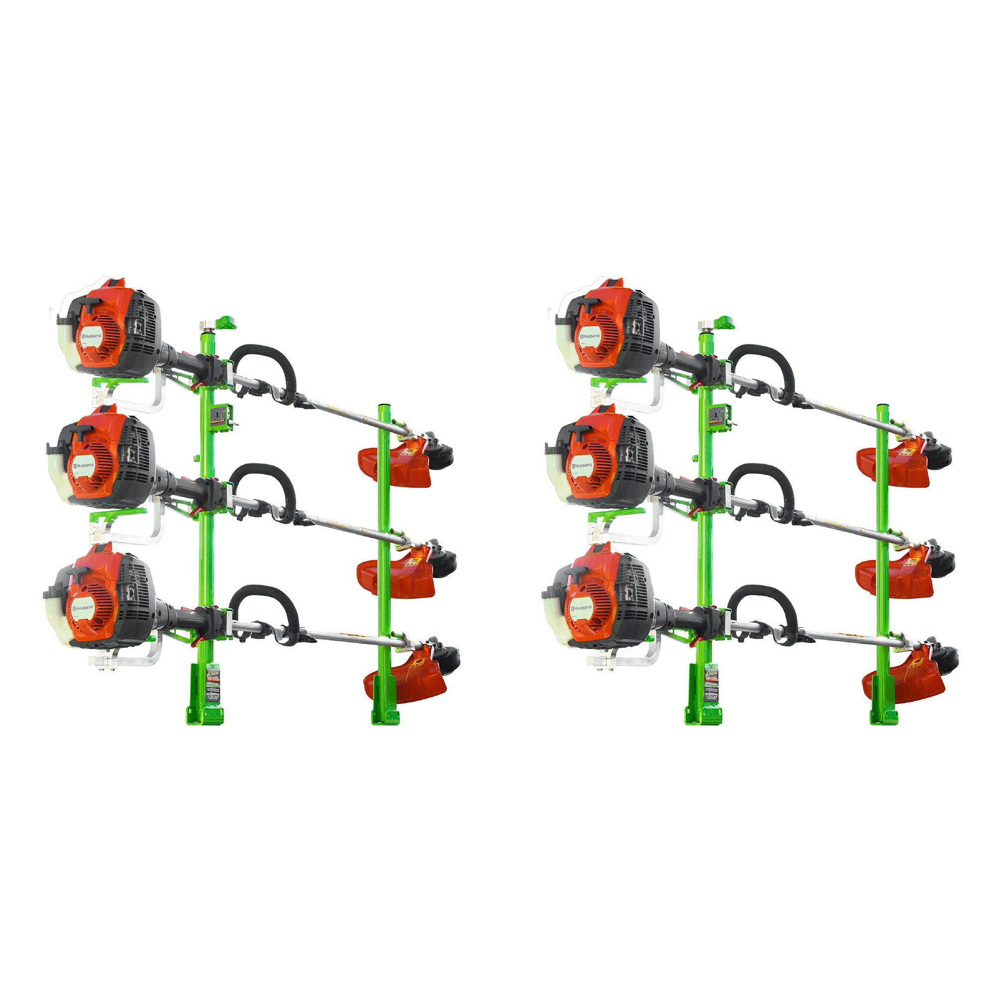 Green Touch Industries Xtreme Pro Series 3 Position Line Trimmer Rack (2 Pack) - VMInnovations