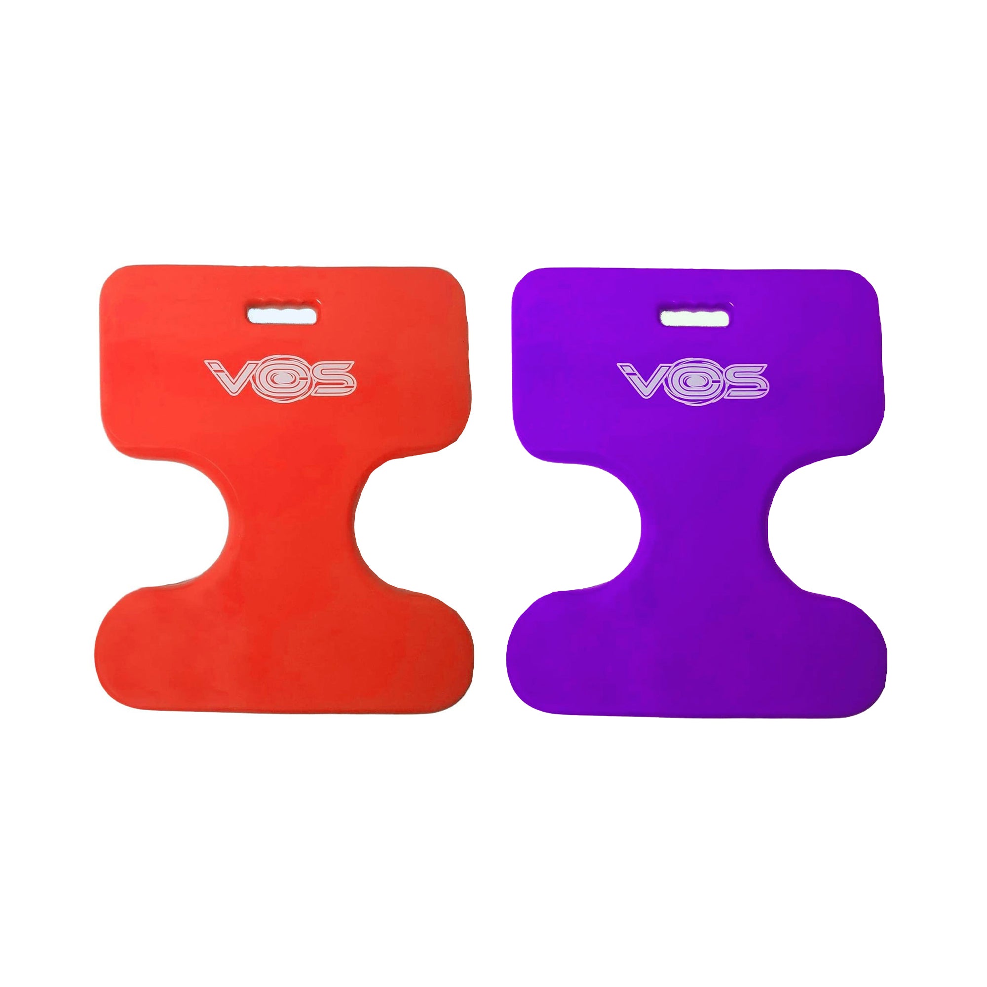Vos Oasis Water Saddle Swimming Pool Float Seat, Coral Orange and Deep Lavender - VMInnovations