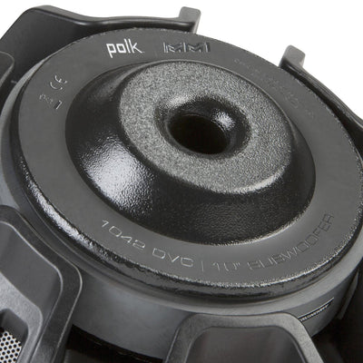Polk 10" 1200W 4 Ohm Dual Voice Coil Car/Boat Subwoofer (Refurbished)
