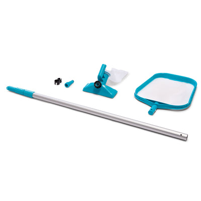 Intex Cleaning Maintenance Swimming Pool Kit w/ Vacuum Skimmer & Pole (Used)