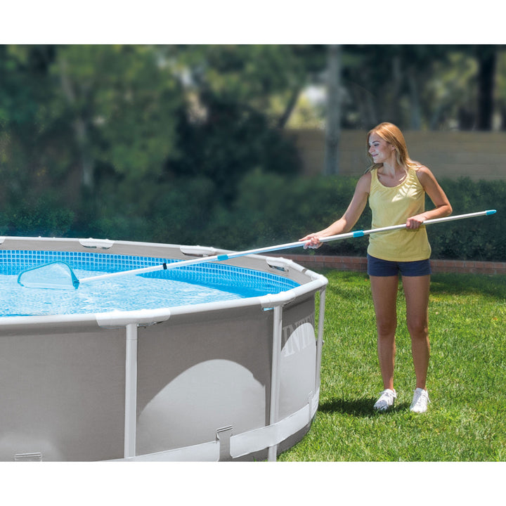 Intex 28002E Maintenance Pool Kit Vacuum Skimmer & Pole (Pool Sold Separately)