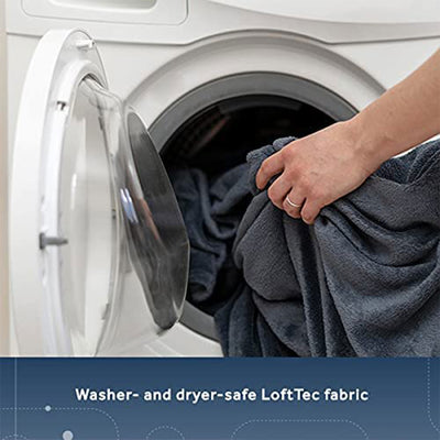 Sunbeam LoftTec Wi-Fi Heated Blanket w/ 10 Heat Settings, Full (For Parts) - VMInnovations