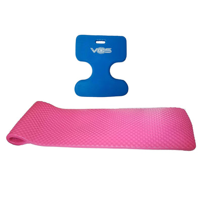 Vos 72" Chlorine Resistant Swimming Pool Float and Oasis Water Saddle Float Seat - VMInnovations