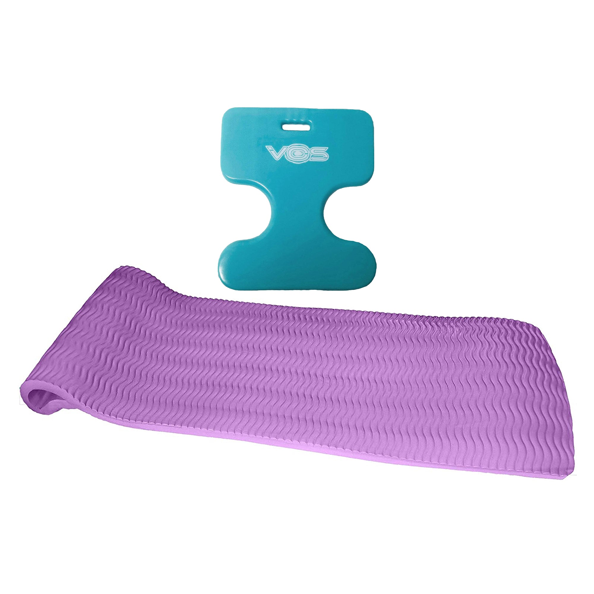 Vos 72" Chlorine Resistant Swimming Pool Float and Oasis Water Saddle Float Seat - VMInnovations