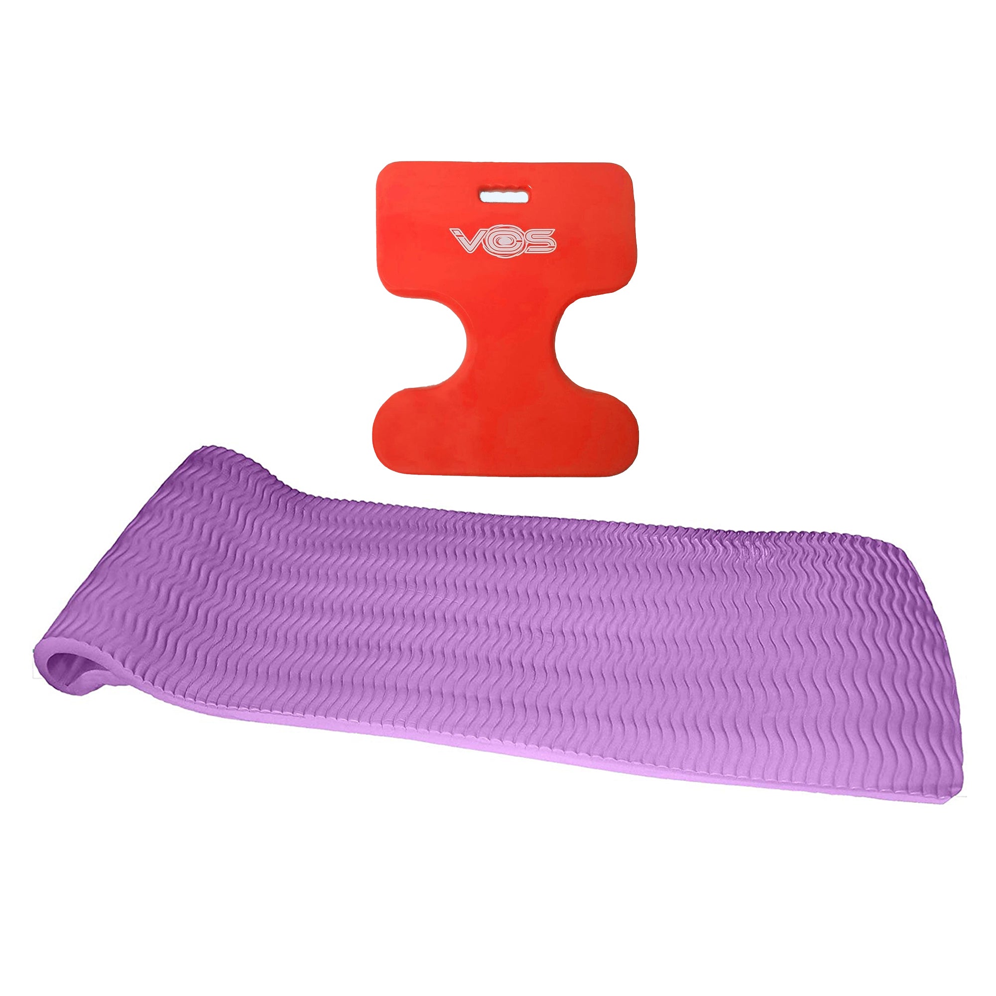 Vos 72" Chlorine Resistant Swimming Pool Float and Oasis Water Saddle Float Seat